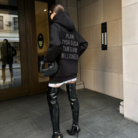 PLAN TYDAN SUDA TAM SIAM MILLIONER Long-Sleeved Hooded Sweaters - Thumbnail 7
