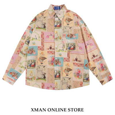 Cute cartoon anime blouses