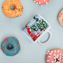 Festive Ceramic Coffee Mug: A Timeless Elegance for Merry Christmas Moments & Heartwarming Gifts