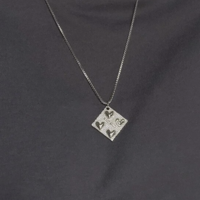 Heart Titanium Steel Chain Necklace  - Thumbnail 1