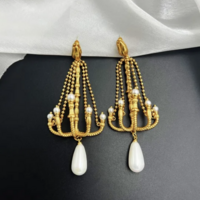 Chandelier Drop Earrings - Thumbnail 4