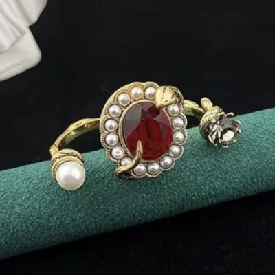 Two finger ring steampunk