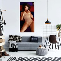 Photo poster, retro,Laura Misch 1975, large size 24.0157x47.6378 inches. Wall decoration, home decor, gift. - Thumbnail 2