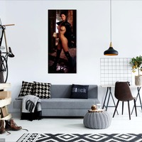 Photo poster, retro,Victoria Cunningham 1975, large size 24.0157x47.6378 inches. Wall decoration, home decor, gift. - Thumbnail 1