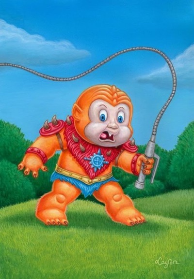 Beast MANNY - Original Art 12" x 15" (Framed)