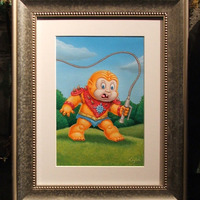 Beast MANNY - Original Art 12" x 15" (Framed) - Thumbnail 1