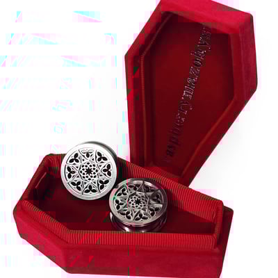 Gothic rosette steel tunnel [one]