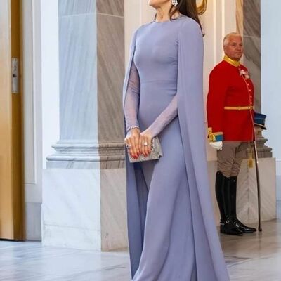 Eleghant sheath with shawl mother of the bride /groom dresses evening formal dress