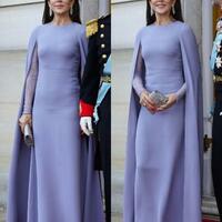 Eleghant Sheath with Shawl Mother of the Bride /Groom Dresses Evening Formal Dress - Thumbnail 1