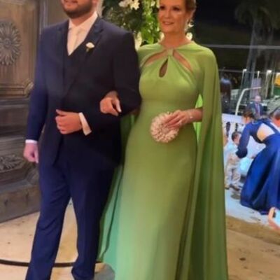 Mint green sheath beaded  mother of the bride /groom dresses evening formal dress