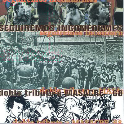 Various seguiremos inconformes "doble tributo a massacre 68""   cd - Thumbnail 1