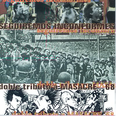 Various Seguiremos Inconformes "Doble Tributo A Massacre 68""   CD