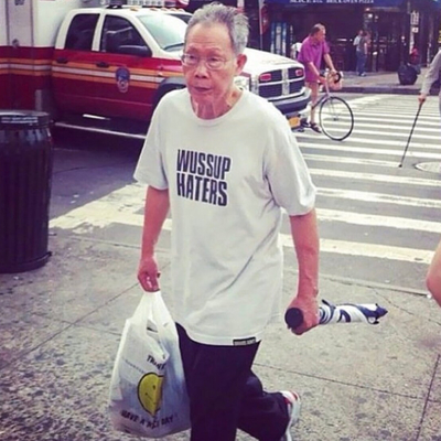 Wussup Haters Cursed T-Shirt in White