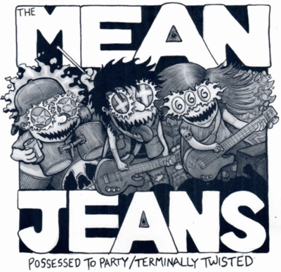 7": The Mean Jeans/The Underground Railroad To Candyland "Split"