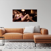 Photo poster, retro,Kimberly McArthur 1982, large size 24.0157x47.6378 inches. Wall decoration, home decor, gift. - Thumbnail 2