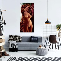 Photo poster, retro,Janet Lupo 1975, large size 24.0157x47.6378 inches. Wall decoration, home decor, gift. - Thumbnail 1