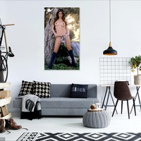 Photo poster, retro,Mesina Miller 1975,size A3 29.7x42.0 inches. Wall decoration, home decor, gift. - Thumbnail 1