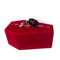 RED SIGNATURE COFFIN JEWEL BOX - Thumbnail 3