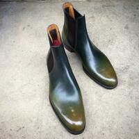 The "Burnham" with a Chameleon Patina Men Chelsea Boot - Thumbnail 1