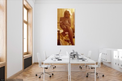 Photo poster, retro,Lillian Muller 1975,size А3 29.7х42.0 inches. Wall decoration, home decor, gift.