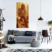 Photo poster, retro,Lillian Muller 1975,size А3 29.7х42.0 inches. Wall decoration, home decor, gift. - Thumbnail 1