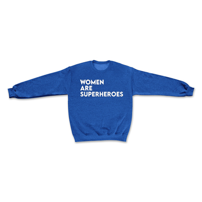 Superhero True Blue Crew Neck
