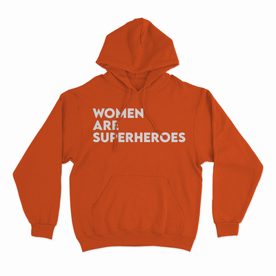 Superhero Orange Hoodie 