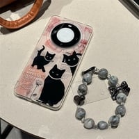 Retro black cat bracelet mobile phone case - Thumbnail 2