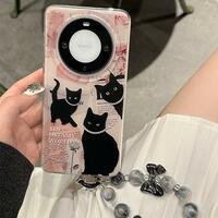 Retro black cat bracelet mobile phone case - Thumbnail 4