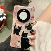 Retro black cat bracelet mobile phone case - Thumbnail 6