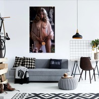 Photo poster, retro,Jill De Vries 1975,size А3 29.7х42.0 inches. Wall decoration, home decor, gift. - Thumbnail 1