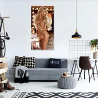 Photo poster, retro,Cathy St.George 1982,size А3 29.7х42.0 inches. Wall decoration, home decor, gift. - Thumbnail 1