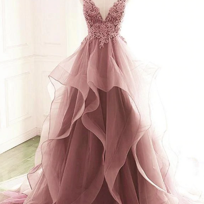 Sexy v neck backless lace applique saree exquisite party dresses