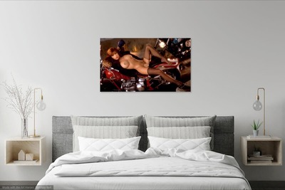 Photo poster, retro,Tylyn John 1992,size А3 29.7х42.0 inches. Wall decoration, home decor, gift.