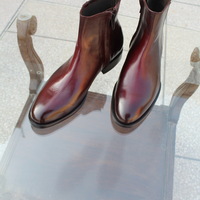 Bespoke Handmade Brown Zipper Ankle High Jodhpur Boot - Thumbnail 1