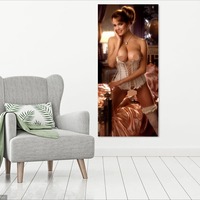 Photo poster, retro,Charlotte Kemp 1982,size А3 29.7х42.0 inches. Wall decoration, home decor, gift. - Thumbnail 1