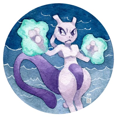 Mewtwo button