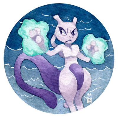 Mewtwo Button