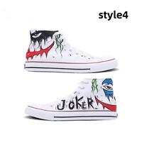 New hand-painted shoes with funny eyes - Thumbnail 3