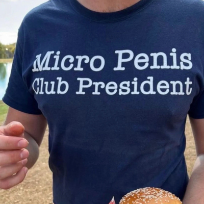 Micro pxxis club president t-shirt  in blue