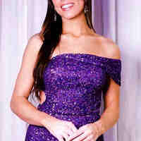 PSY855,Pink Mermaid Sequin Split Sexy Prom Dress - Thumbnail 3