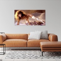 Photo poster,retro Rebecca Ferratti 1986,size А3 29.7х42.0 inches. Wall decoration, home decor, gift. - Thumbnail 1