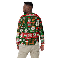 Ugly Christmas sweater pattern - Thumbnail 4