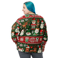 Ugly Christmas sweater pattern - Thumbnail 5