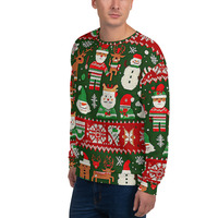 Ugly Christmas sweater pattern - Thumbnail 7