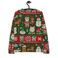 Ugly Christmas sweater pattern - Thumbnail 9