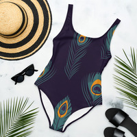  FEATHER One-Piece Swimsuit - Thumbnail 4