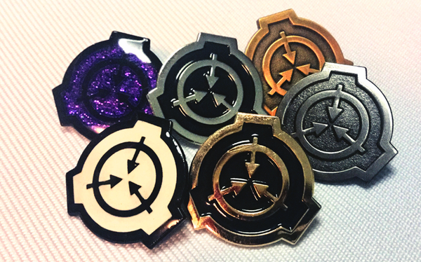 SCP Enamel Pins - Series 003 - Secure Contain Protect