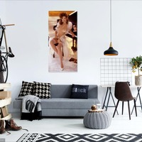 Photo poster, retro,Sherry Arnett 1986.size А3 29.7х42.0 inches. Wall decoration, home decor, gift. - Thumbnail 1