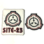 SCP SITE-23 PATCHES - Secure Contain Protect-1